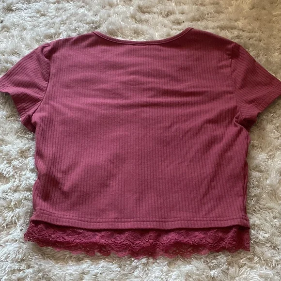 SHEIN Pink crop top - Picture 3 of 12